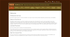 Desktop Screenshot of medwitness.com